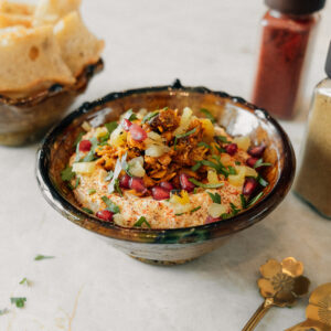 PULLED CHICKEN HUMMUS DIP (4 à 6 PERS)