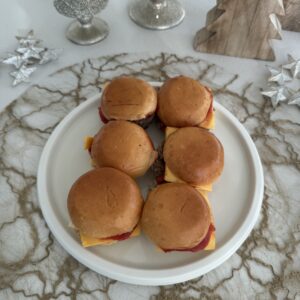 MINI HAMBURGERTJES 6 STUKS